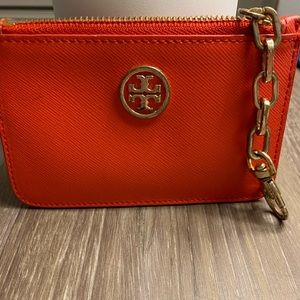 Tory Burch keychain card wallet